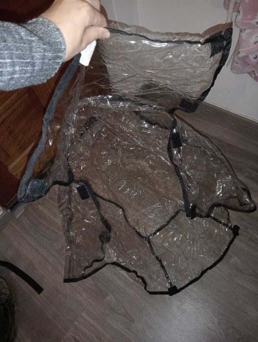 Capa de chuva carrinho prénatal