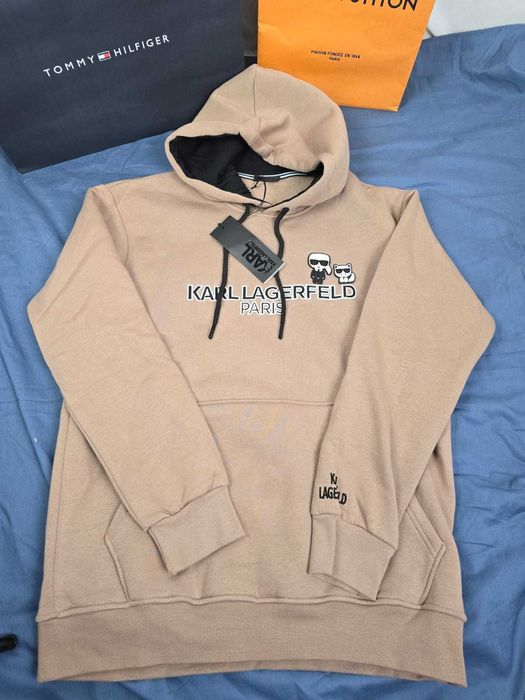 Bluza męska z kapturem Karl Lagerfeld kolory M-XXXL premium