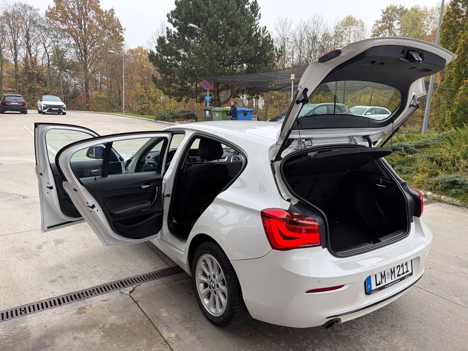 BMW Seria 1 Biała Perła  LEDY-NAWIGACJA-OPŁACONY z Niemiec