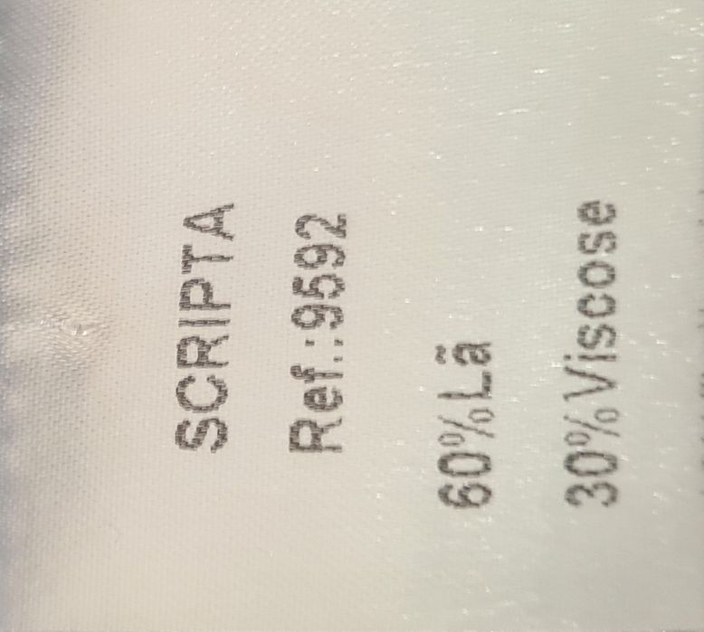 Casaco comprido marca scripta/ gótico