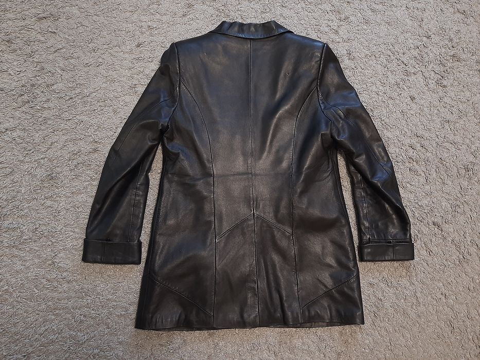 Пиджак кожаный пальто куртка