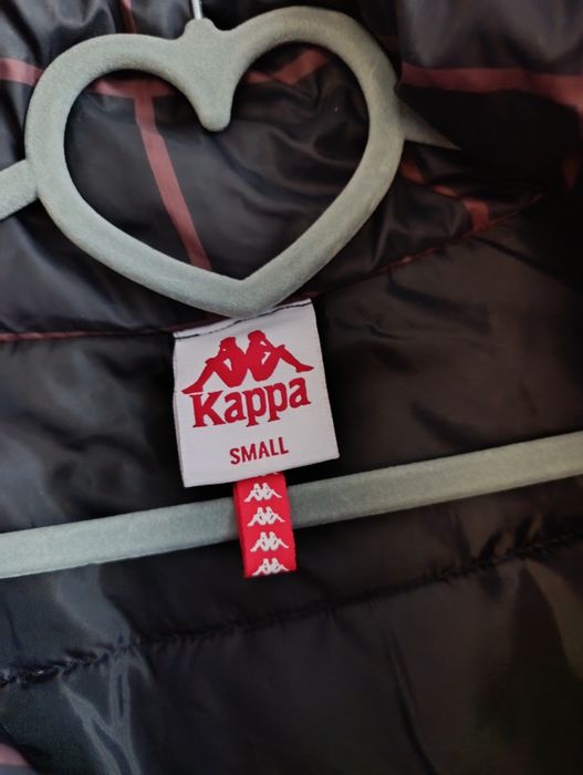 Kappa куртка пуфер S, жіноча куртка демісезон S, укорочена куртка xs