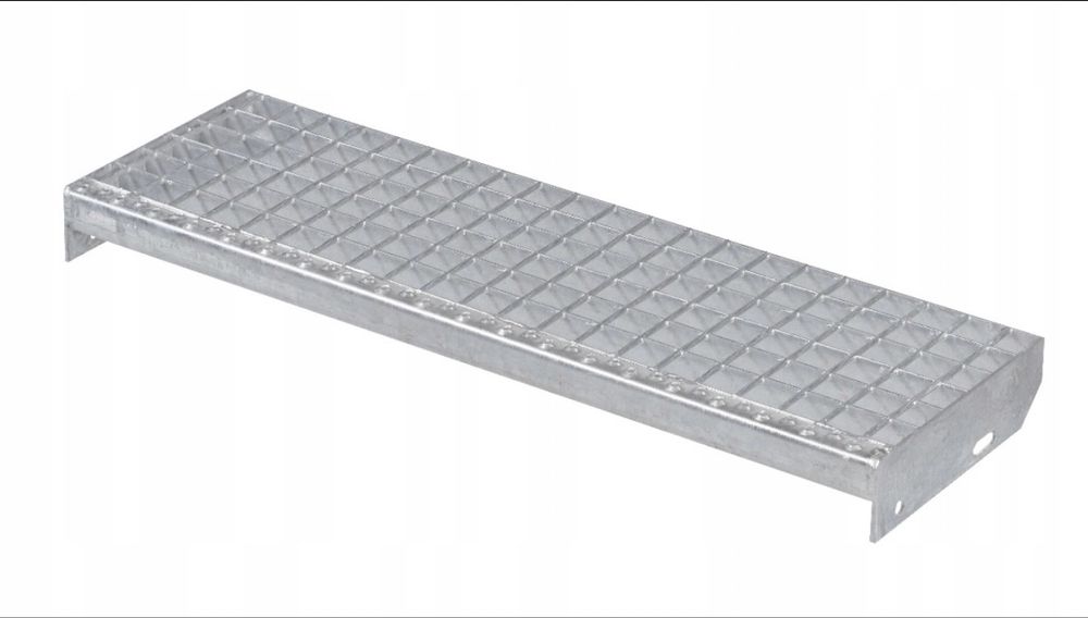 Stopnie WEMA 800x240 mm | ocynkowane | 30x2 mm | stopień metalowy, stopnice