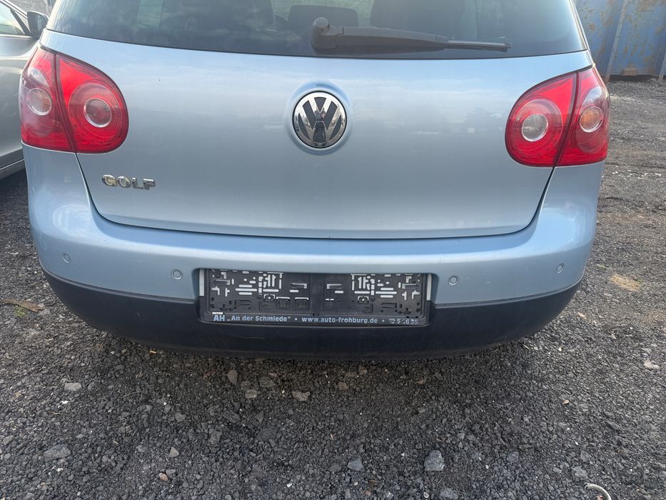 vw golf v hb 3d zderzak kompletny pdc lp5x
