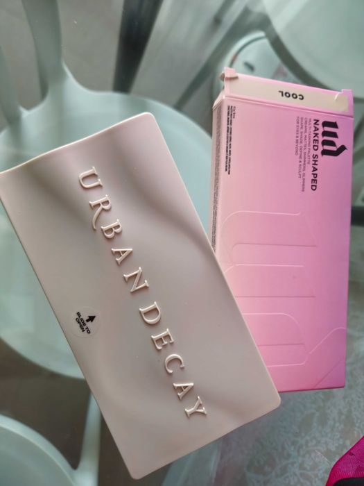 палетка тіней для повік та скульптування Urban Decay Naked Shaped у відтінку Cool