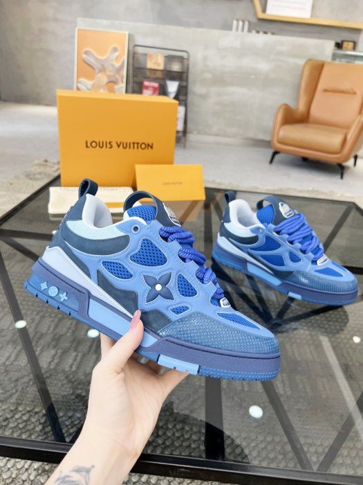 Shoes LV sk8 skate Marine кросівки Louis Vuitton