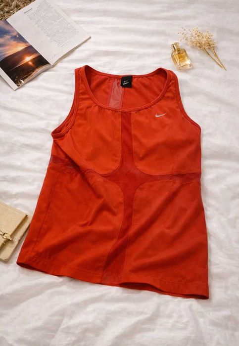 Nike sportowy top treningowy | oddychający | fitness / running
