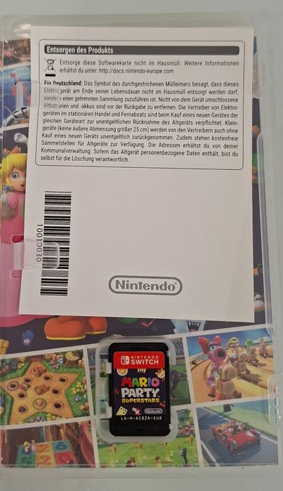 Pack de 3 Jogos Nintendo Switch - Mario Party Superstars, Luigi's Mansion 3, Mario + Rabbids