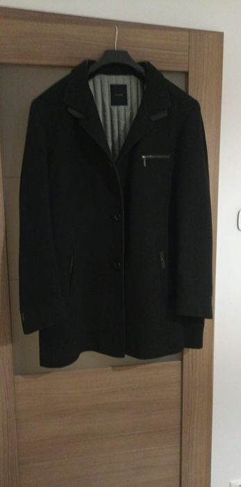 Płaszcz męski wełniany