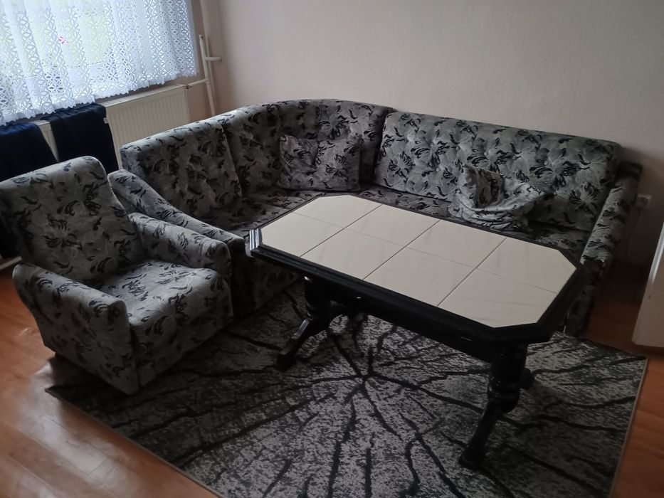 Rogówka + fotel + stół