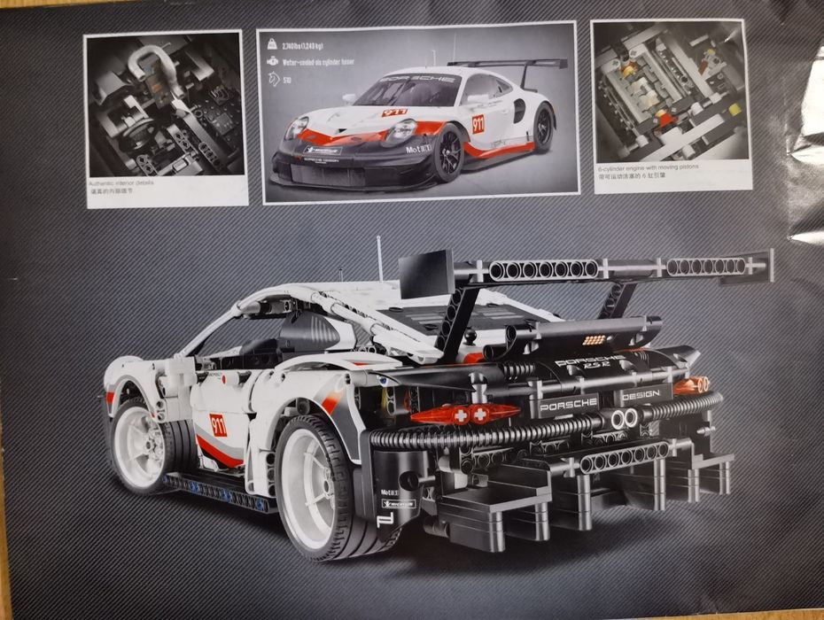 Nowe klocki konstrukcyjne / technic samochód komp. z LEGO