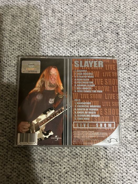 Диск CD Slayer 2 cd.