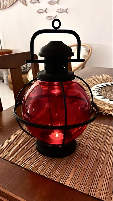 Candeeiro estilo naval para velas /tea lights