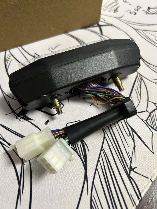 Приборная панель мото