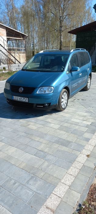 Volkswagen Touran 1,9tdi, długie opłaty tempomat, klima