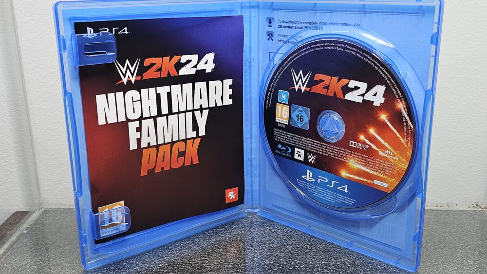 WWE W2K24 2K24 Wrestling 2024 PS4 PlayStation 4