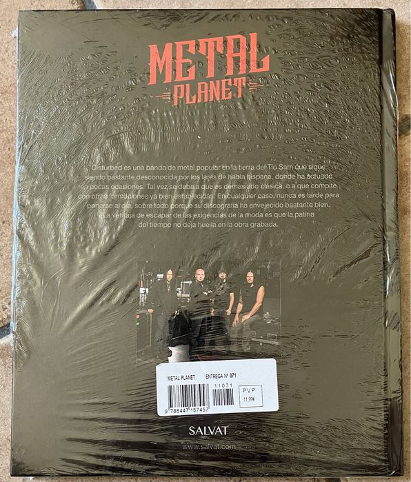 Disturbed - Coleção Metal Planet Salvat