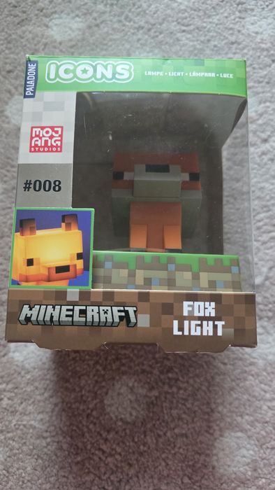Lampka Minecraft Fox