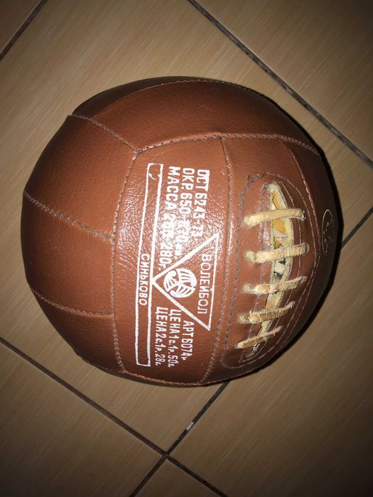 Волейбольний шкіряний  м'яч
