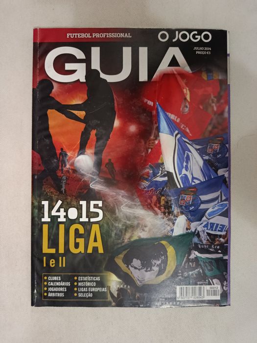 7  Revistas   O JOGO  ( GUIA de Futebol )