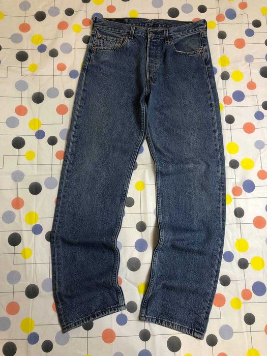 Джинсы Levi's 501 Original Fit W32 L32 винтажные
