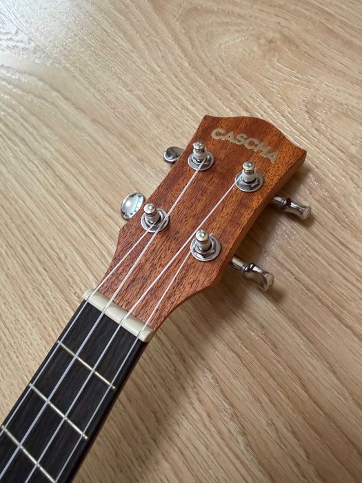 Ukulele Sopranowe Cascha Mahogany + Pokrowiec + Tuner