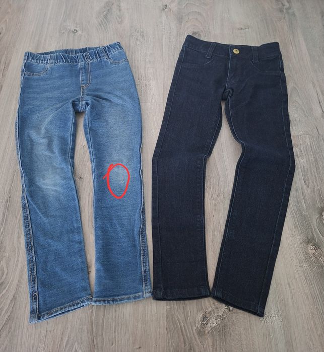 Jeansy r. 110 4szt.
