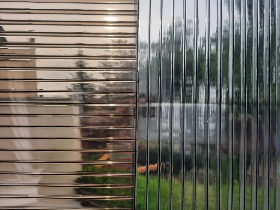 Poliwęglan komorowy 10 mm, grafit - transport gratis Wrocław i okolice