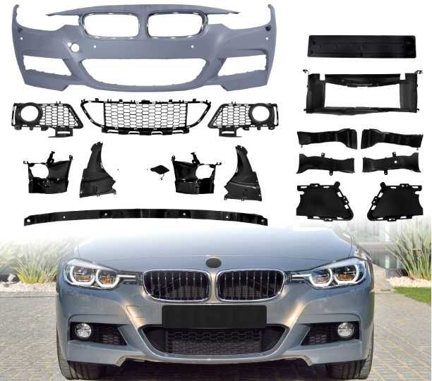 бмв ф30 бмв ф10 передні м бампери м пакет м лук (хороша комплектація)