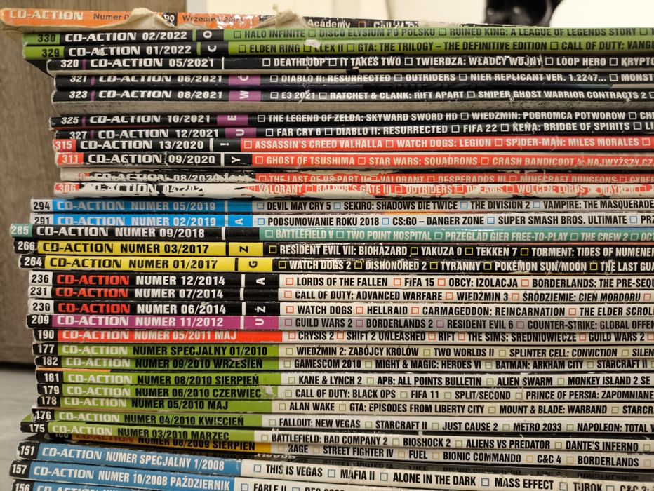 CD-Action 46  numerów z różnych lat