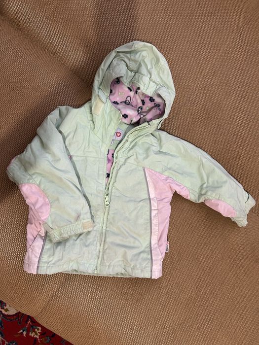 Тепла куртка на дівчинку