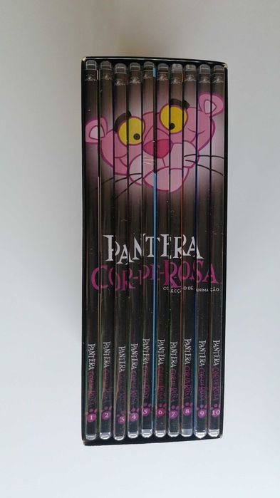 Coleção 10 DVD pantera cor de rosa