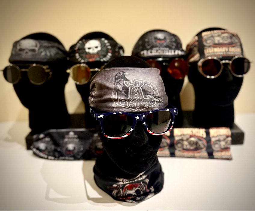 chusta na głowe bandana motocyklowa