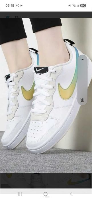 Buty Nike courth borough roz 38,5 ,39