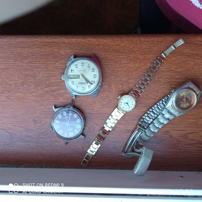 Наручные часы, механические СССР