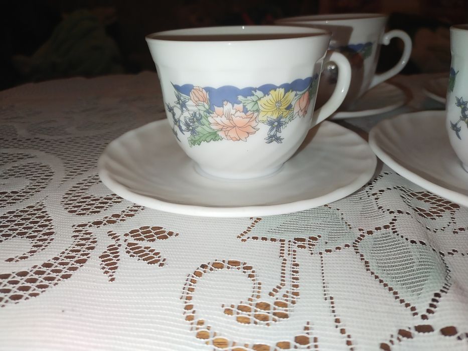 Filiżanki szklane do kawy i herbaty