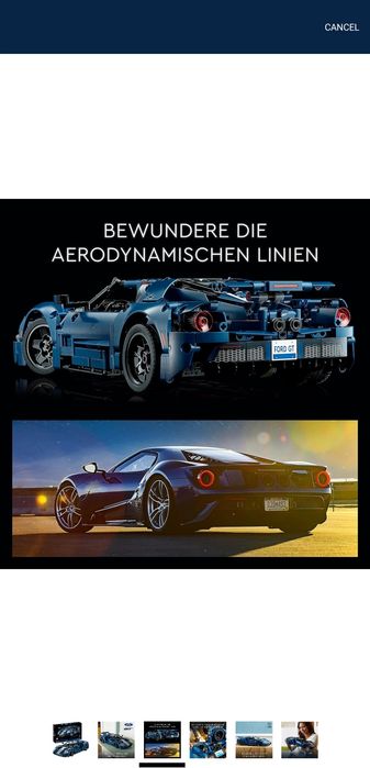 Lego Technic 42154 - Ford GT 2022