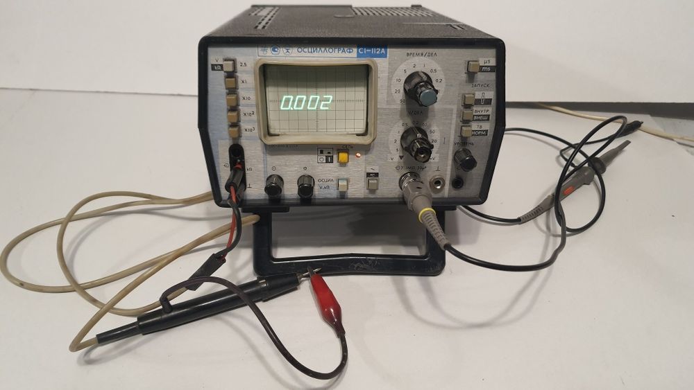 Oscyloskop oscylograf multimetr C1-112A