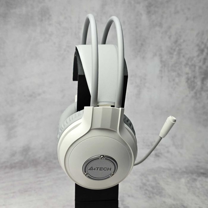 Гарнітура дротова ігрова A4Tech FH300U White usb Нова