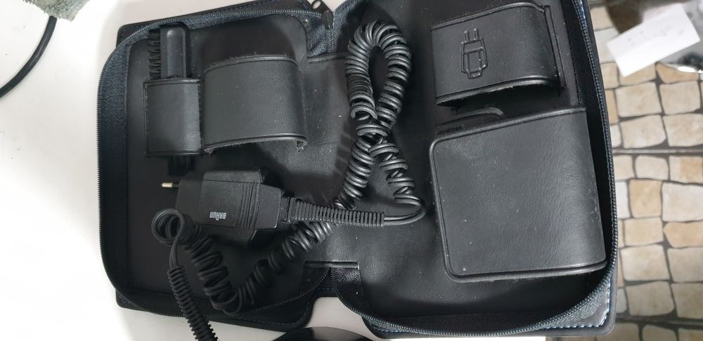 Maquina Braun 5491 com estação de limpeza (avariada, ler a descrição)