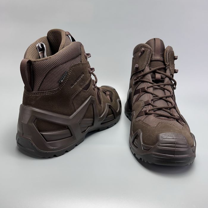 Чоловічі берци Lowa Zephyr MK2 GTX Mid у кольорі Dark Brown оригінал
