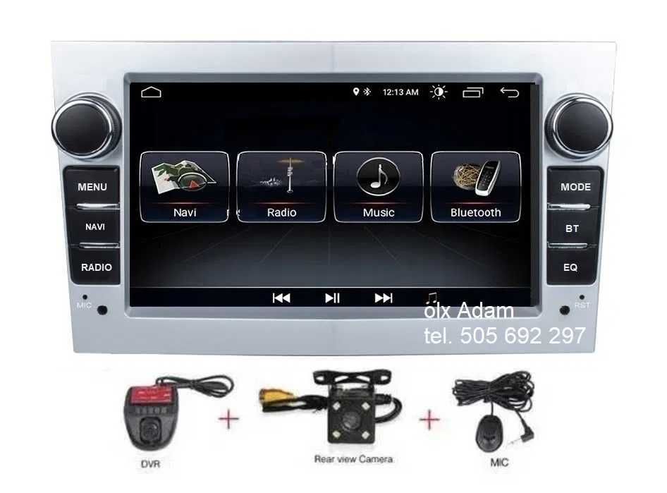 Radio Naw 2DIN OPEL Vivaro Meriva Astra Vectra Antara Android 16 4G+64