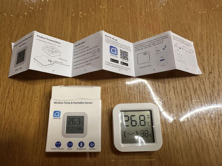 Tuya Temperature Humidity Sensor