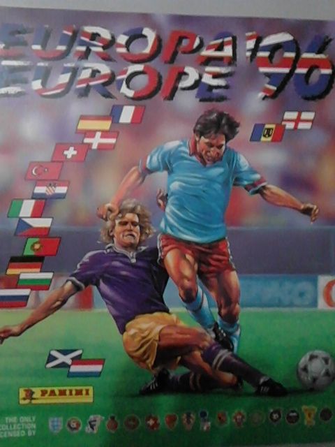 Caderneta Panini_Europa 96