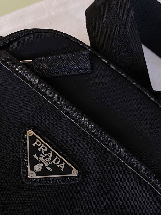 PRADA Re-Nylon Small Shoulder Bag Black