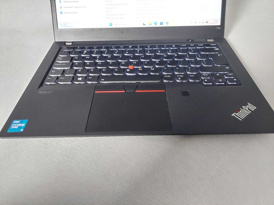 Lenovo ThinkPad T14 G2 I5-1145G7 16/256GB SSD FHD WIN 11 DOTYK