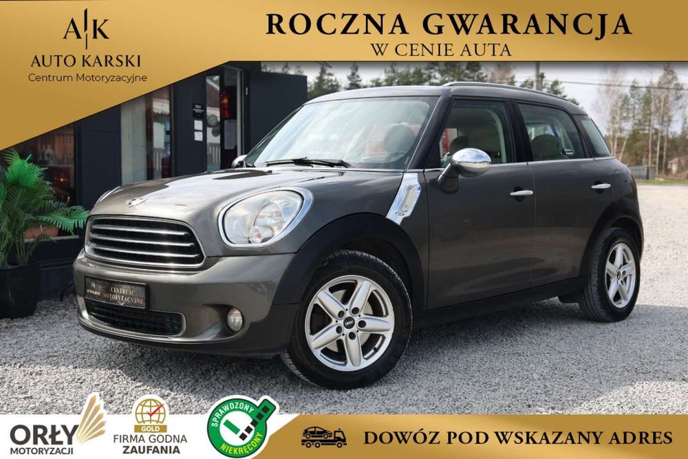 MINI Countryman 1.6 111kM *Klimatronic*Skóra*Czujniki Parkowania*ABS*Start-Stop*ESP*