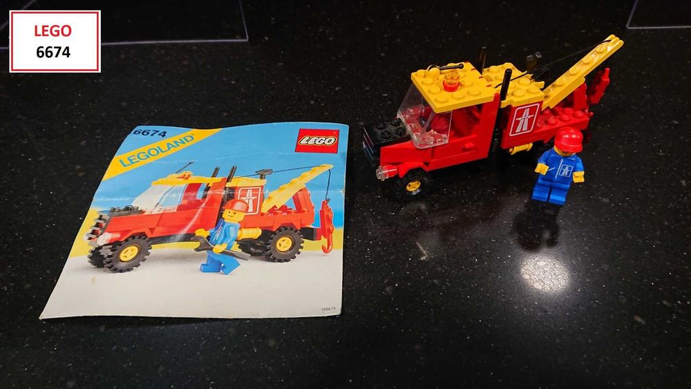 LEGO City: 6695; 6366; 6340; 6667; 6693; 6674; 6658