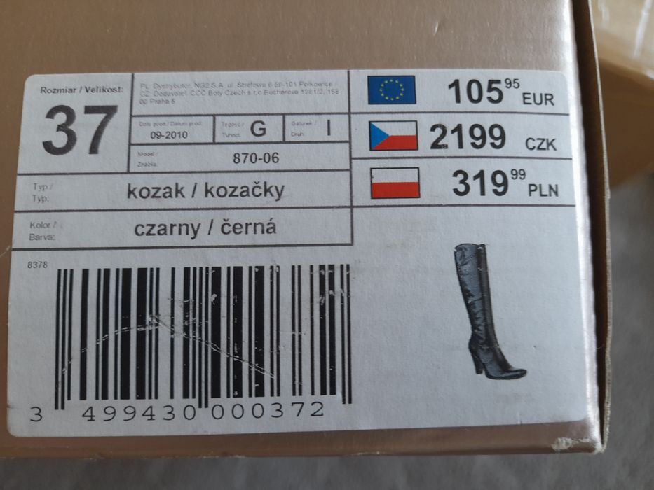 Kozaki Lasocki rozm. 37