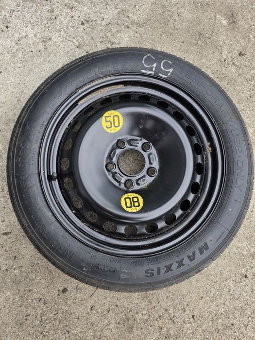 Ford Mondeo MK5 Focus MK3 C-Max MK2 Koło Dojazdowe 16 125/80 ET25 Oryg WLKP
